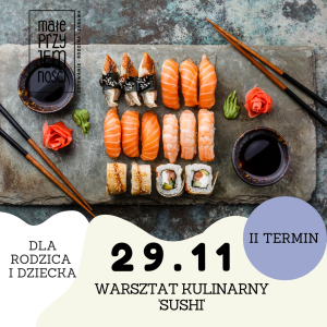 Sushi . Dla rodzica i dziecka. II termin
